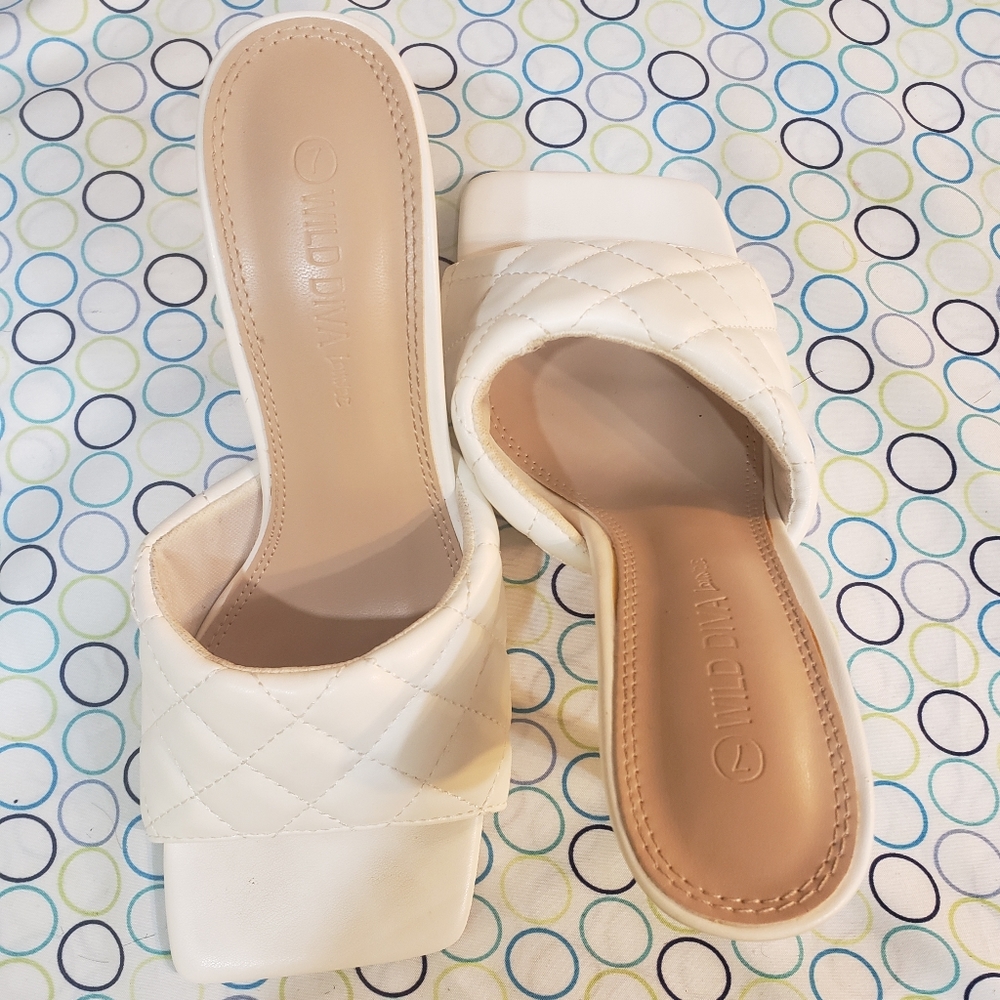 White Sandals